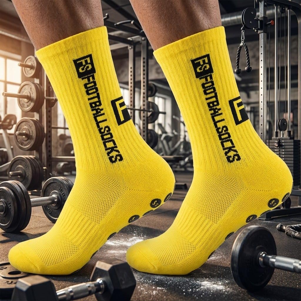 3 Paar Fußballsocken Unisex – Atmungsaktive Sportsocken, für Fußball, Basketball, Laufen, Radfahren & Tennis