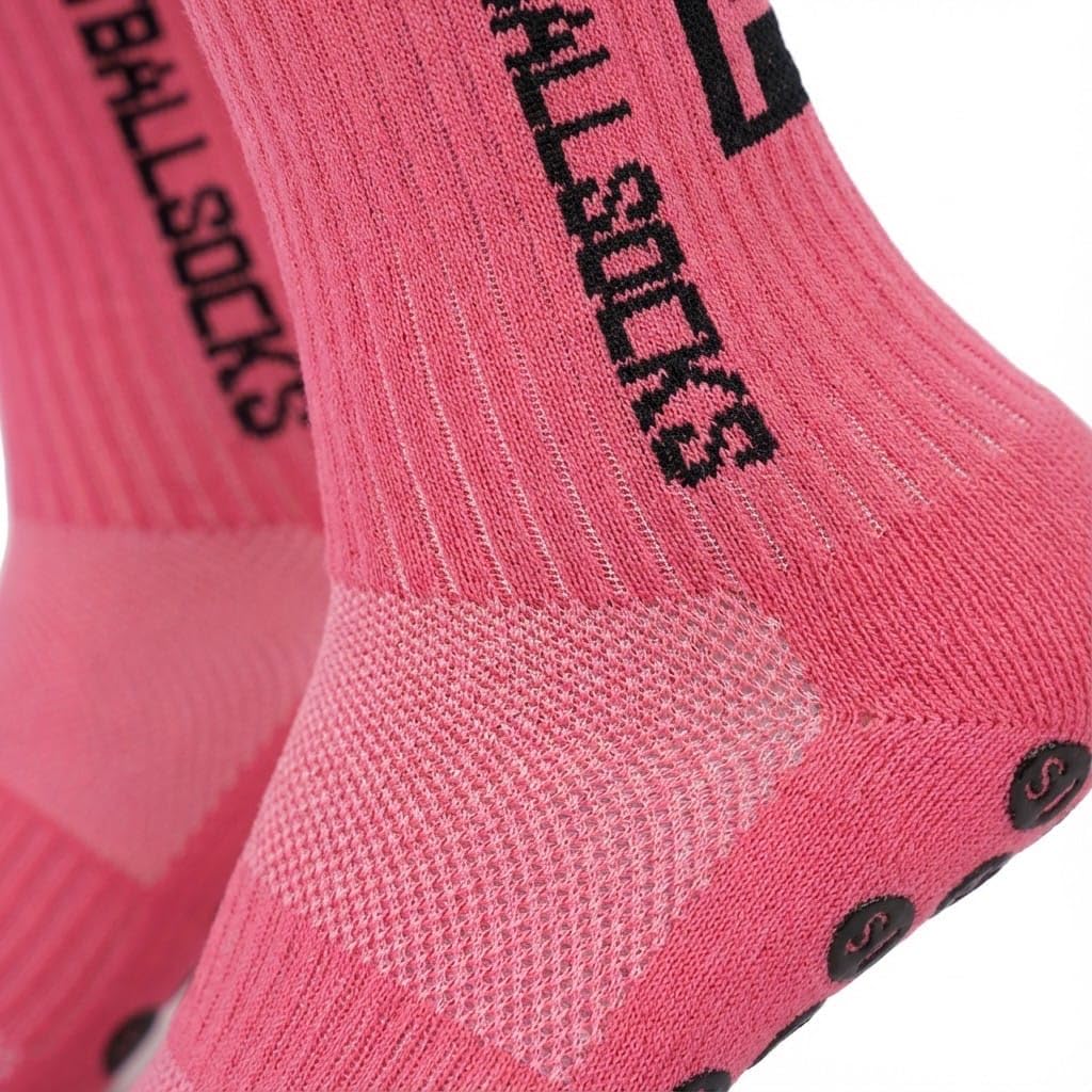 3 Paar Fußballsocken Unisex – Atmungsaktive Sportsocken, für Fußball, Basketball, Laufen, Radfahren & Tennis