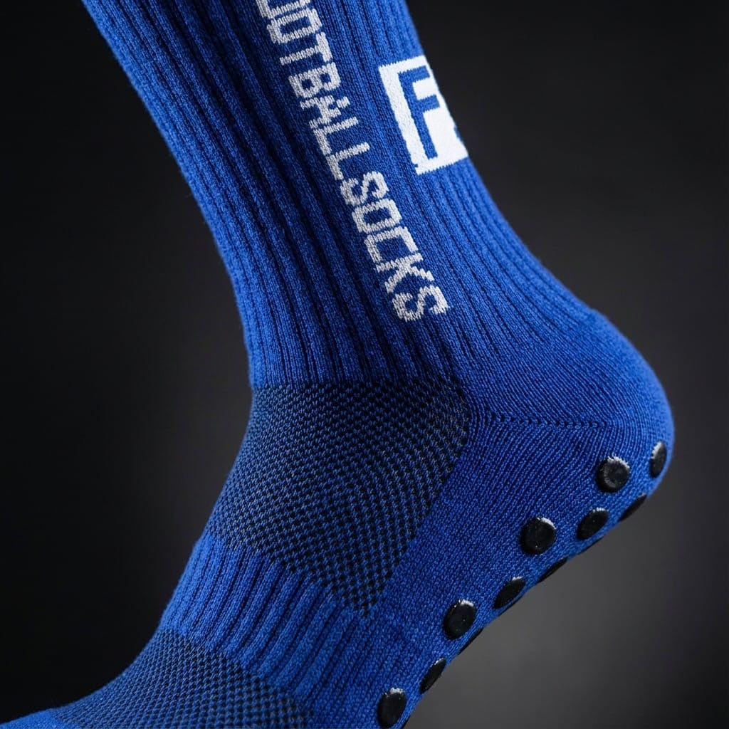 3 Paar Fußballsocken Unisex – Atmungsaktive Sportsocken, für Fußball, Basketball, Laufen, Radfahren & Tennis